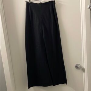 Banana Republic Black Linen Maxi Skirt